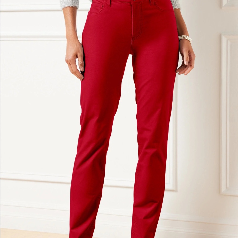 Talbots new with tags  Velveteen Straight Leg Pants